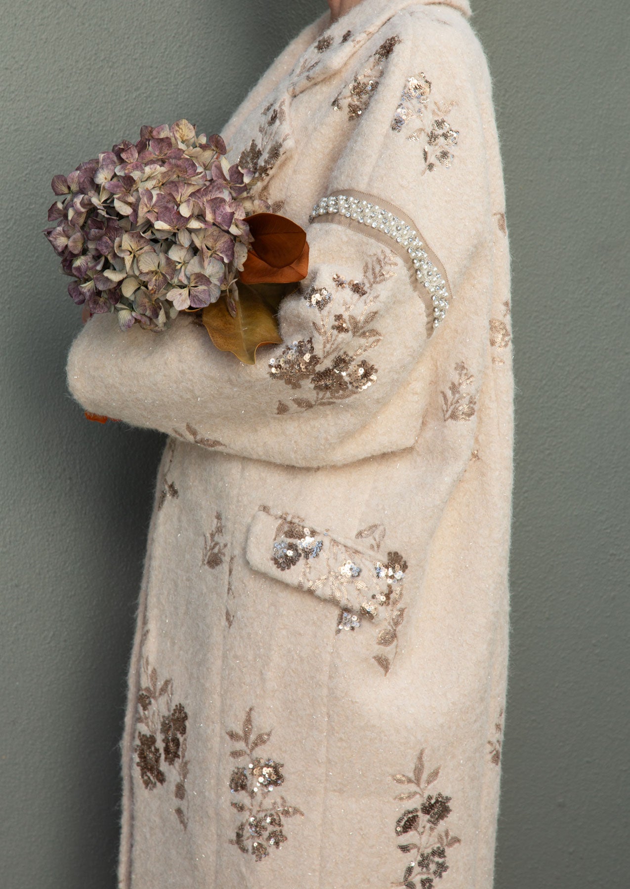 TRELISE COOPER Gossip Pearl Coat - Vintage - Magpie Style