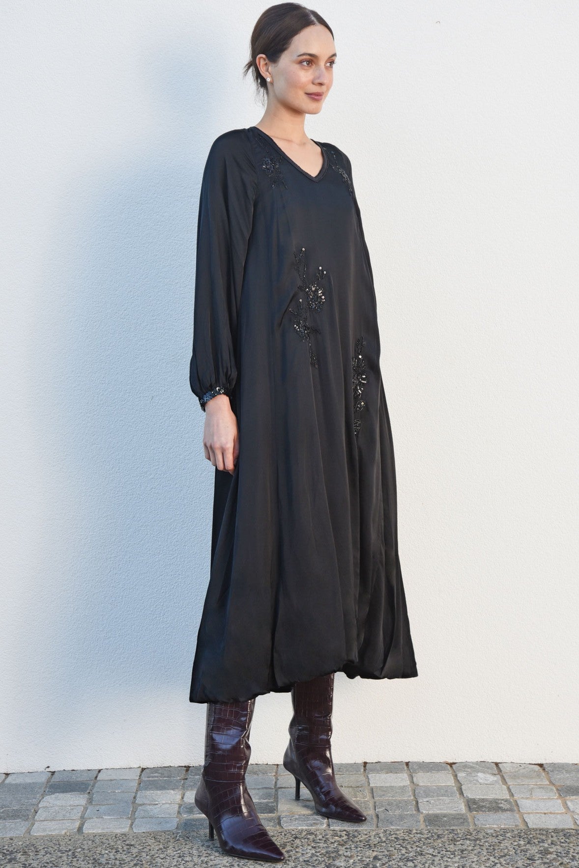 TRELISE COOPER Sparkle All Night Dress - Black - Magpie Style