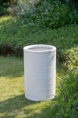 Large Planter - Rustic White