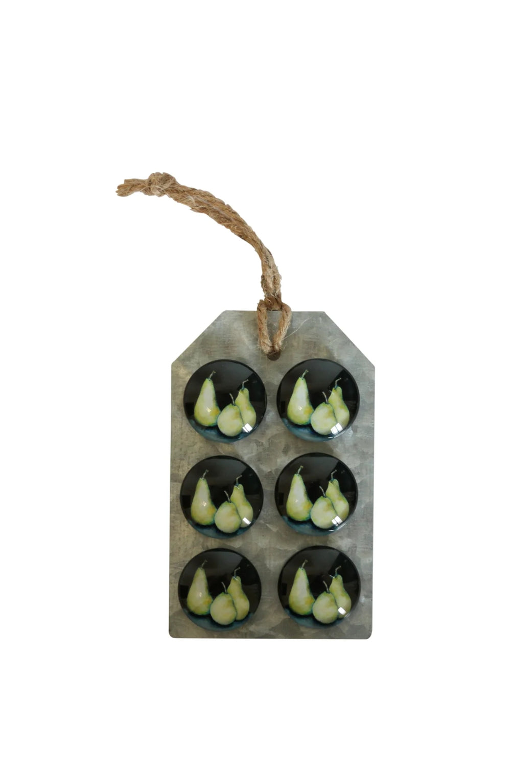 Midnight Pear Glass Magnets
