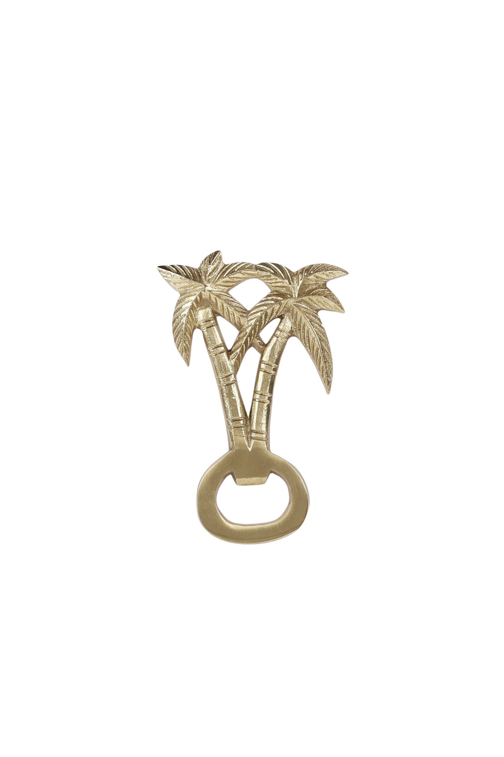 Gold Palm Tree Bottle Opener