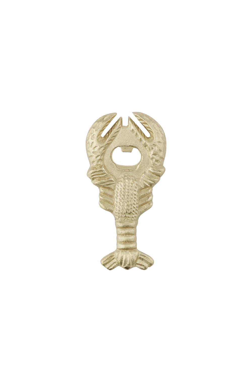 Gold Lobster Bottle Opener