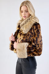 UNREAL FUR Hidden Tiger Jacket - Leopard