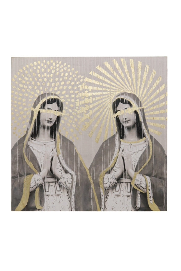 Art Acrylic Block - Gold - Magpie Style