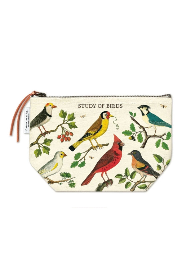 Vintage Birds Pouch - Magpie Style
