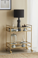 Fairmont Drinks Trolley - Gold