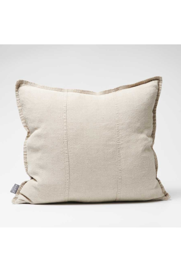 Luca Linen Cushion - Natural 50x50cm - Magpie Style