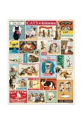 Cats & Kittens 1000 Piece Vintage Puzzle