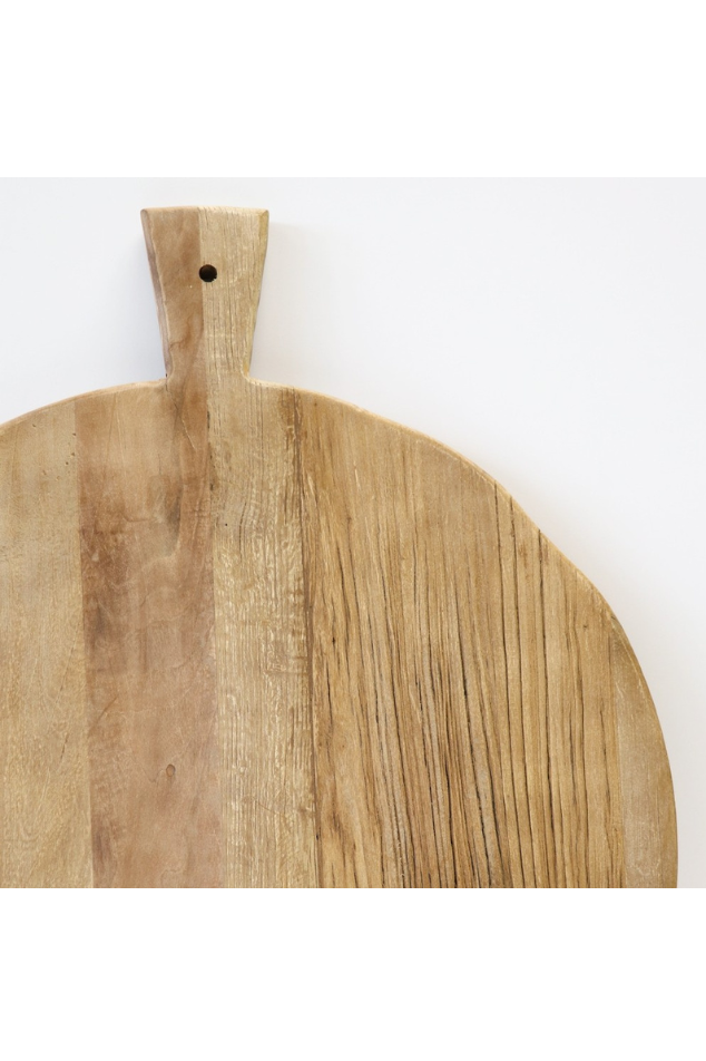 Artisan Round Serving Board - 50cm with Handle - Magpie Style