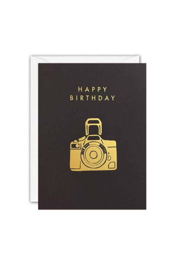 Birthday Camera Mini Card - Magpie Style