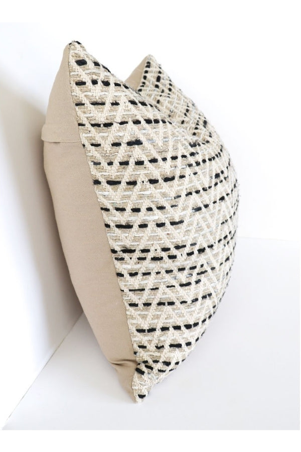 Zebra Natural Cushion - Magpie Style