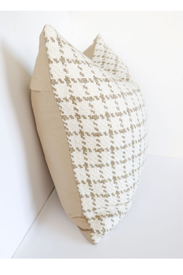 Wide Gingham Cushion - Magpie Style