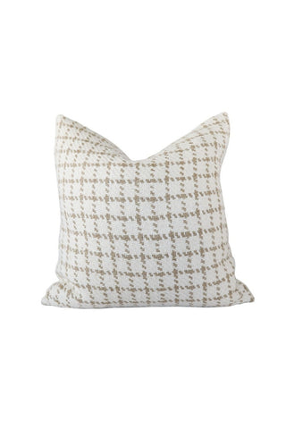 Wide Gingham Cushion