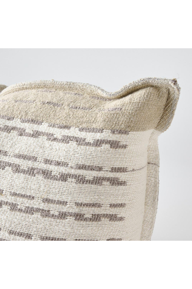 Hagen Cushion - Off White/Slate - Magpie Style
