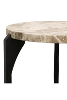 Ariana Side Table - Beige - Magpie Style