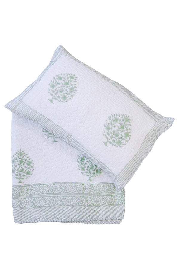 Kaya Bedspread Quilt - Magpie Style