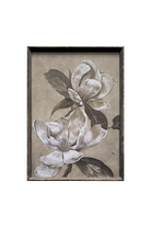Finch Sepia Magnolia Artwork