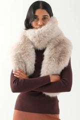 UNREAL FUR West End Scarf - Almond
