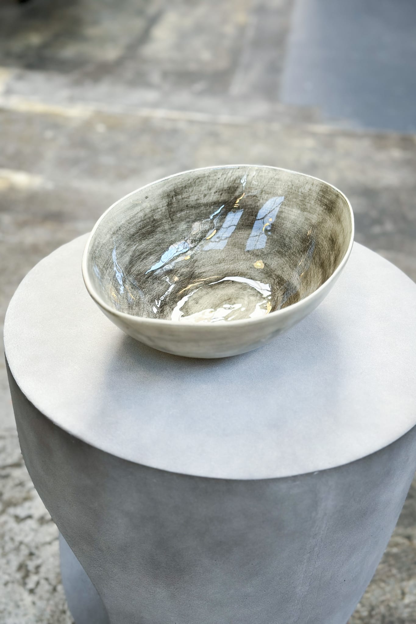 WONKI WARE Pebble Salad Bowl - Beach Sand - Magpie Style