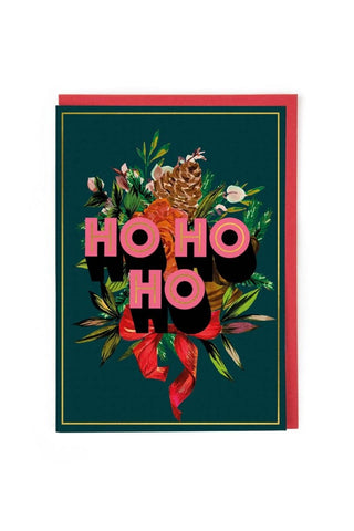 Ho Ho Ho Christmas Card