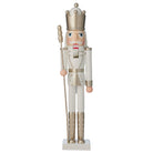Nutcracker with Baton - Gold & Pink, 60cm