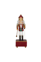 Musical Nutcracker Wood - Red - Magpie Style