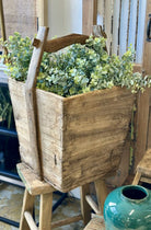 Antique Wooden Rice Measurer - Magpie Style