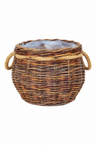 Willow Basket With Rope - Large