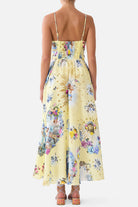 CAMILLA Waistband Dress with Tie Detail - Chinoiserie Child - view 2