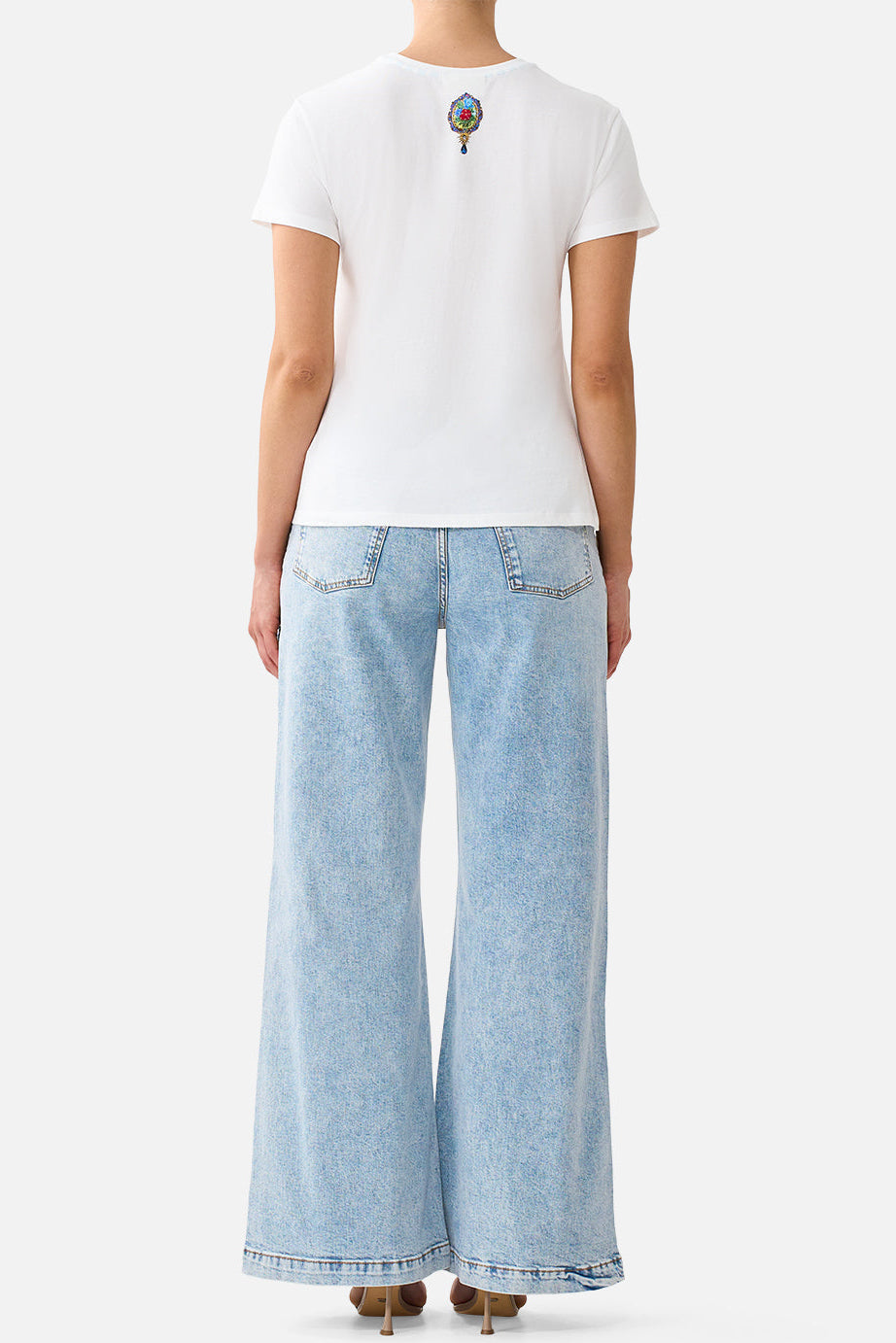 CAMILLA Short Sleeve Easy Tee - Verses In Vintage - view 2