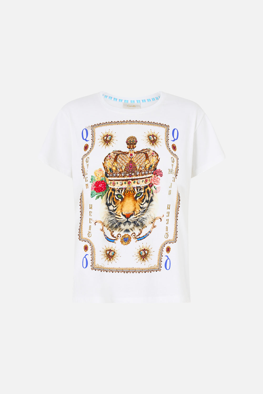 CAMILLA Short Sleeve Easy Tee - Verses In Vintage - view 3
