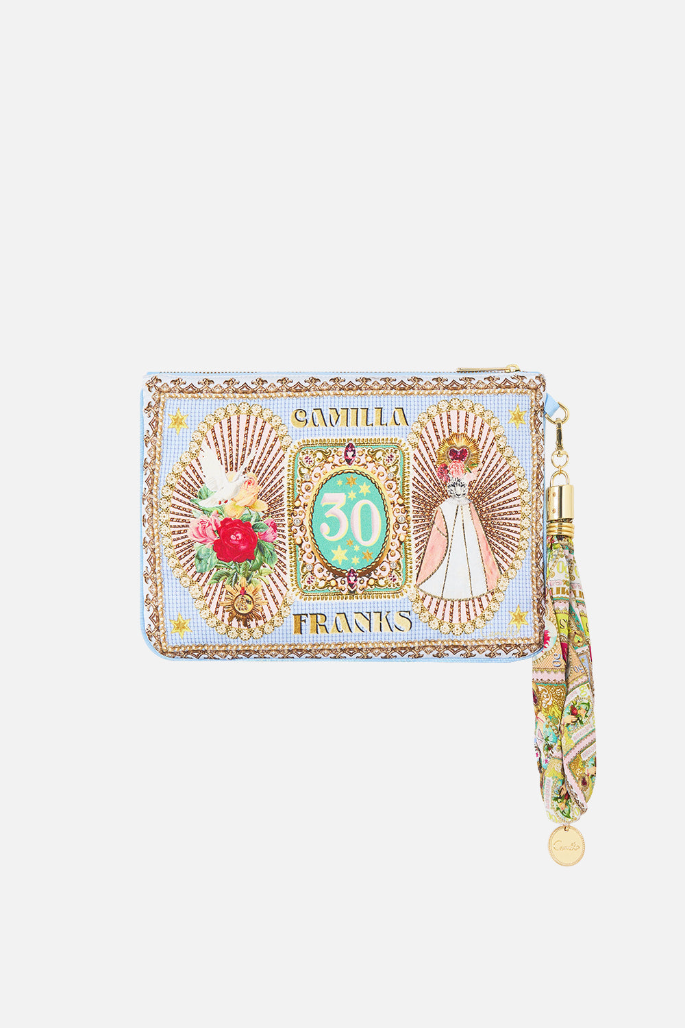 CAMILLA Scarf Clutch - Painted Prayers - view 3