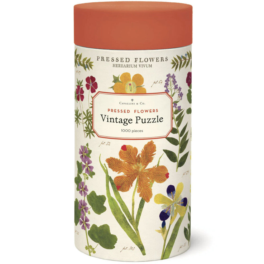Cavallini & Co - Pressed Flower 1000 Piece Puzzle