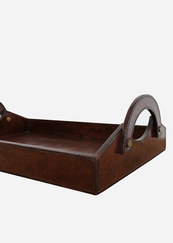 Leather Serving Tray, alternate view