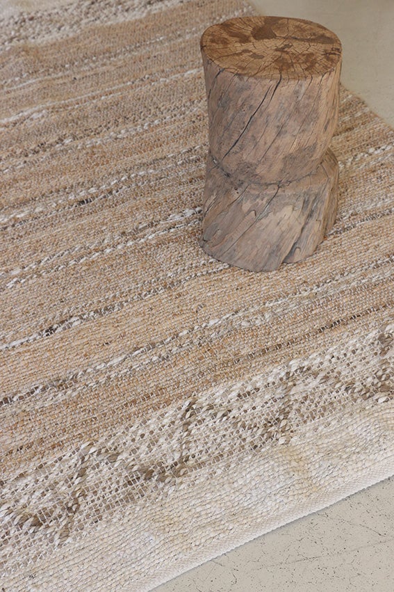 Loom Woven Rug - Earth & Ivory — additional view