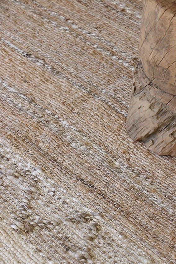 Loom Woven Rug - Earth & Ivory — additional view