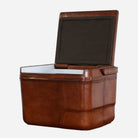 Ritz Leather Picnic/Cooler Case with Handle — additional view