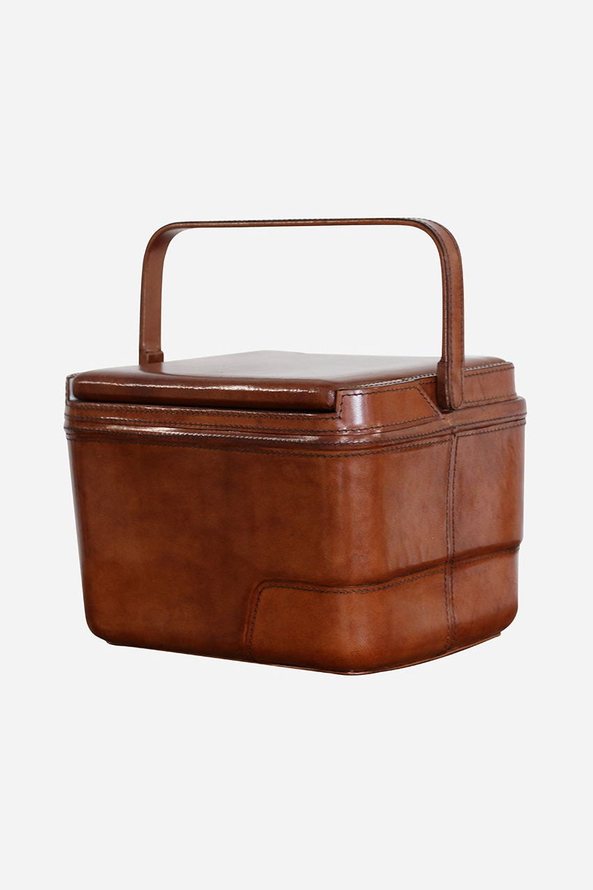 Ritz Leather Picnic/Cooler Case with Handle