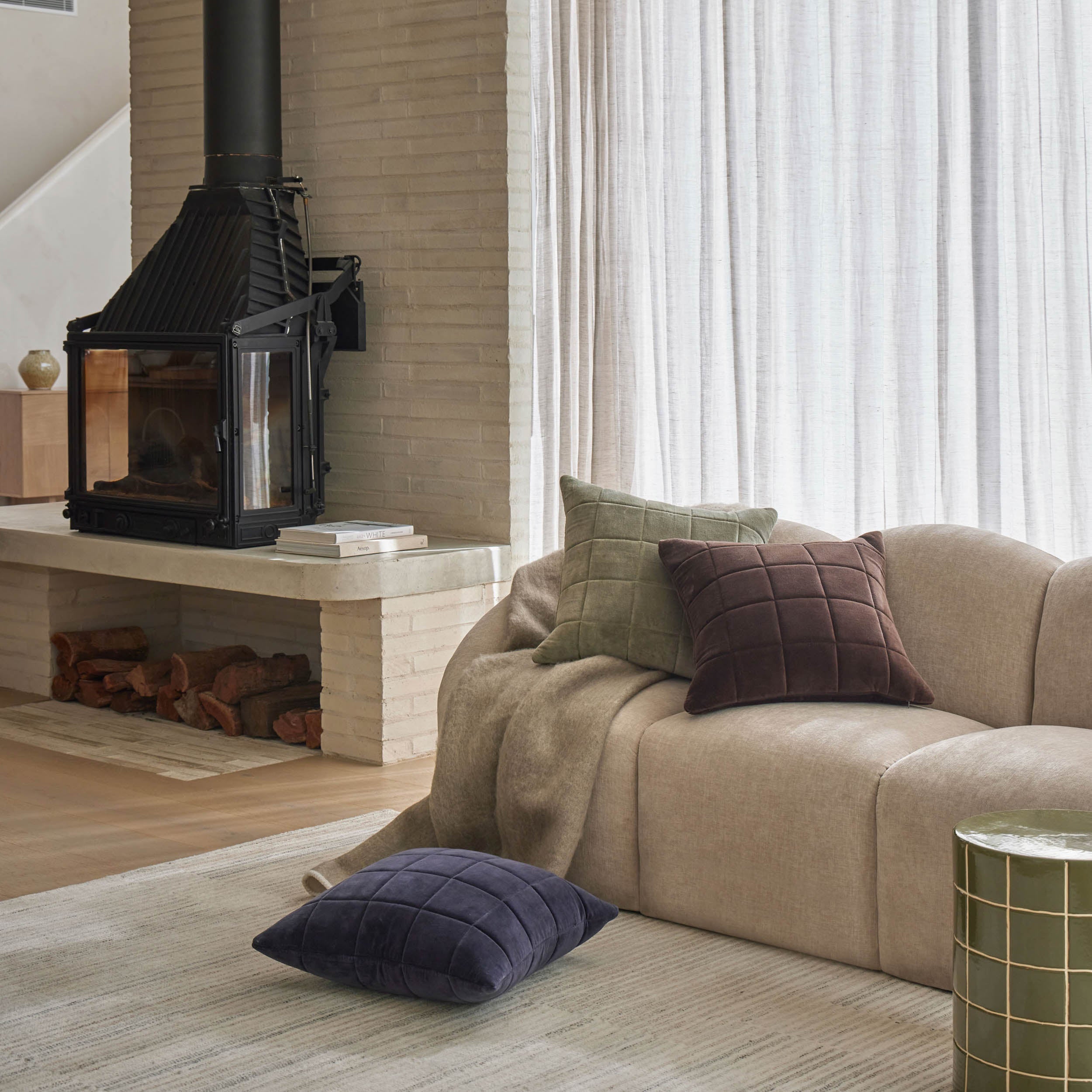 Amoura Cushion - Green - 5