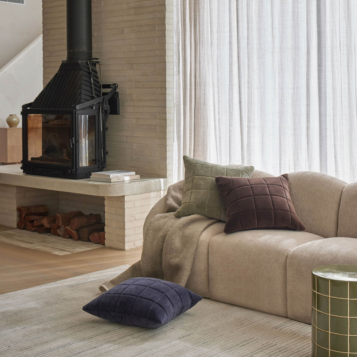 Amoura Cushion - Green - 5