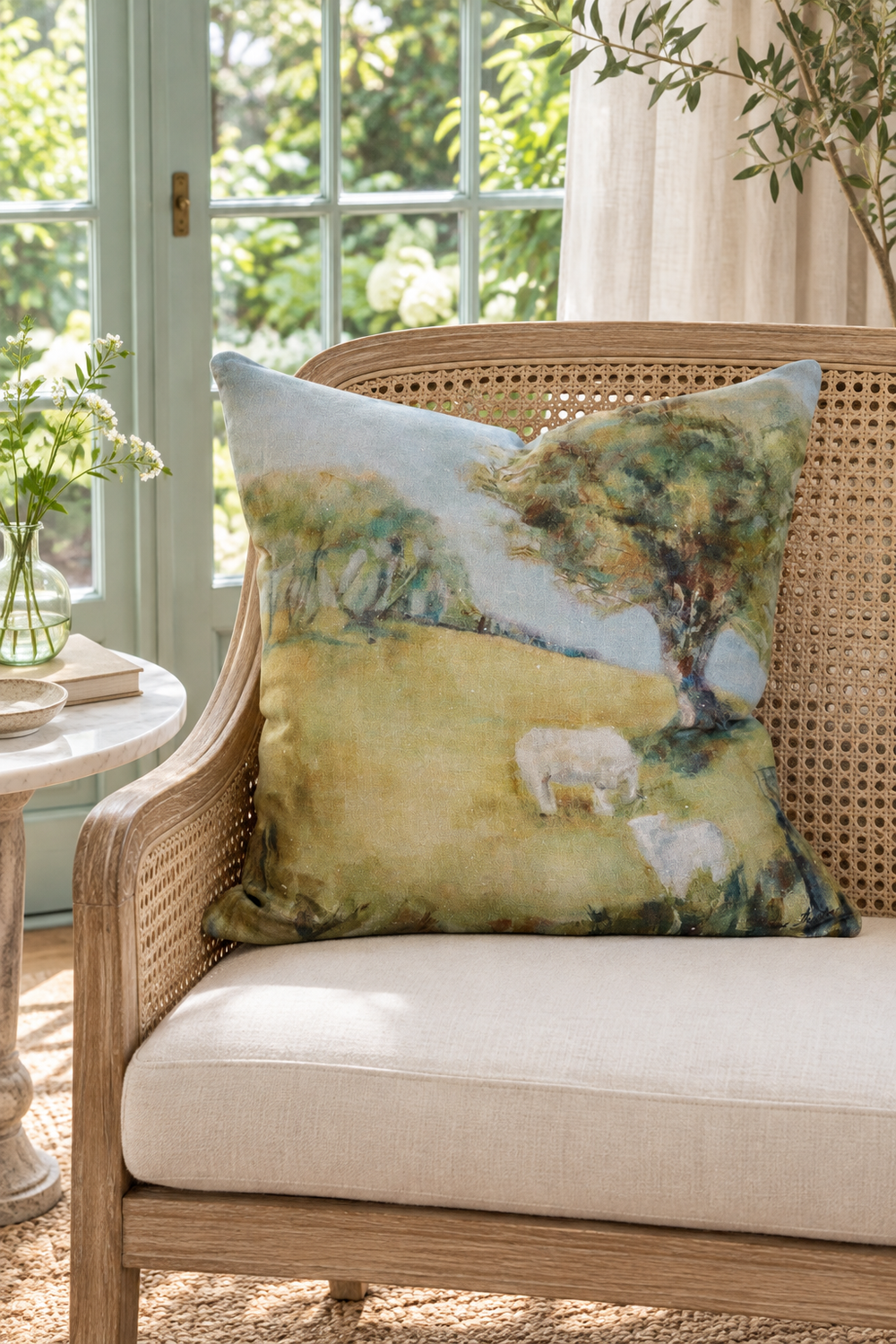 Cornwall Park Linen Cushion