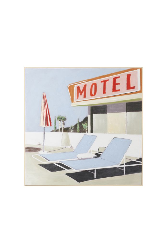 Poolside Framed Wall Art