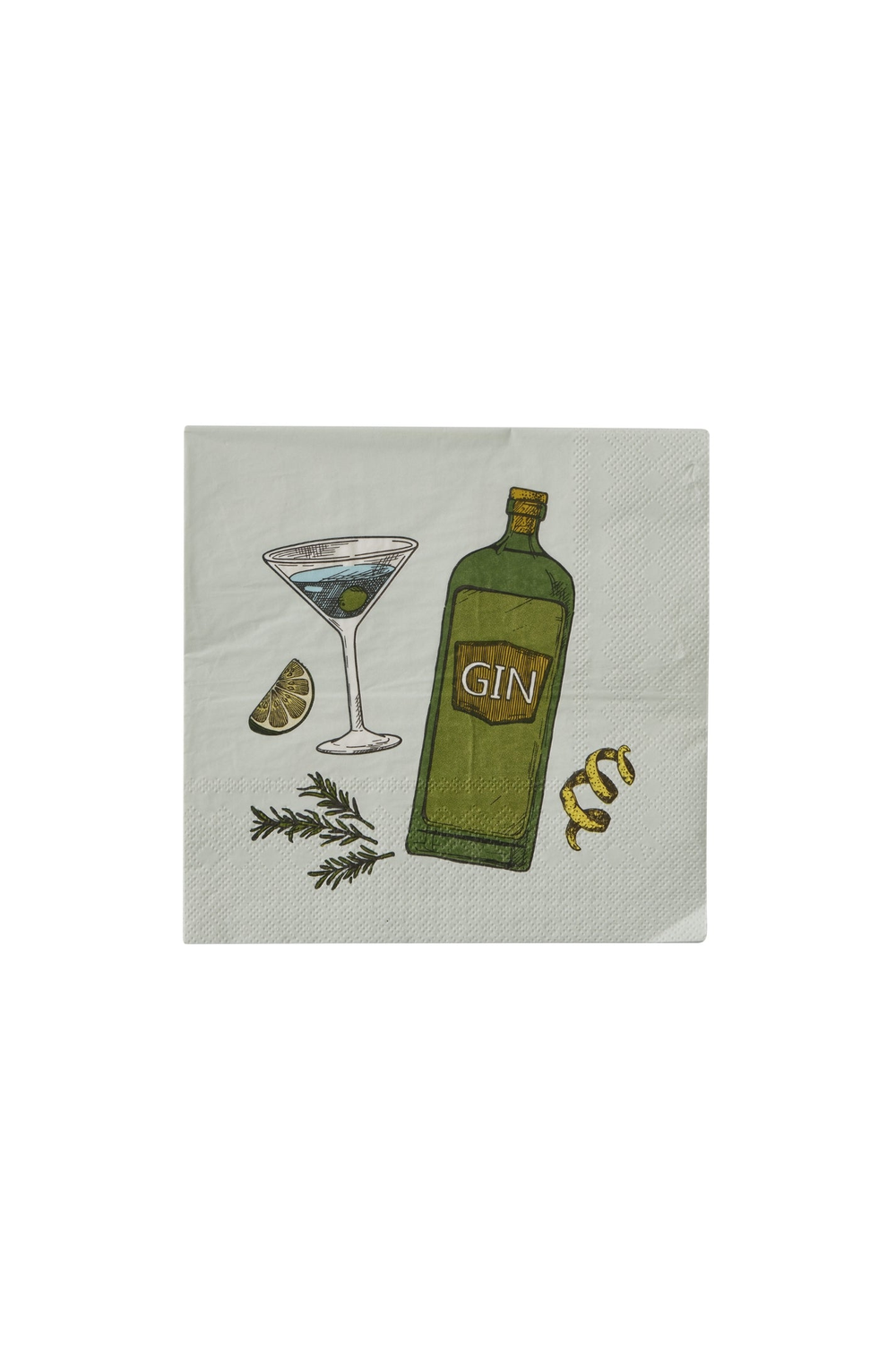 Gin Cocktail Paper Napkins