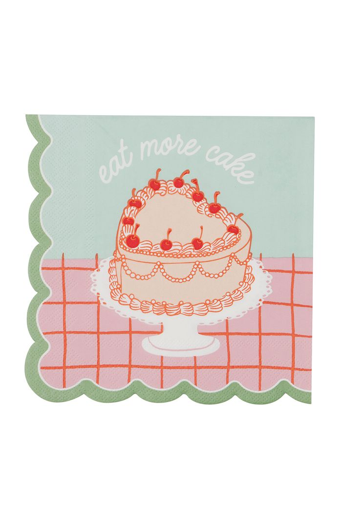 Buttercream Cake Paper Napkin