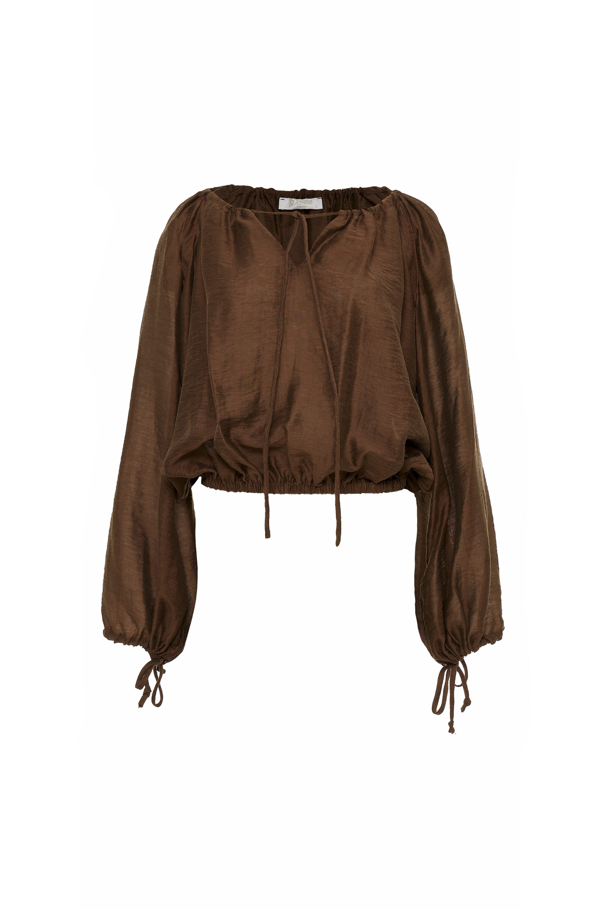 Devotion Twins 026.035G Petit blouse in Chocolate