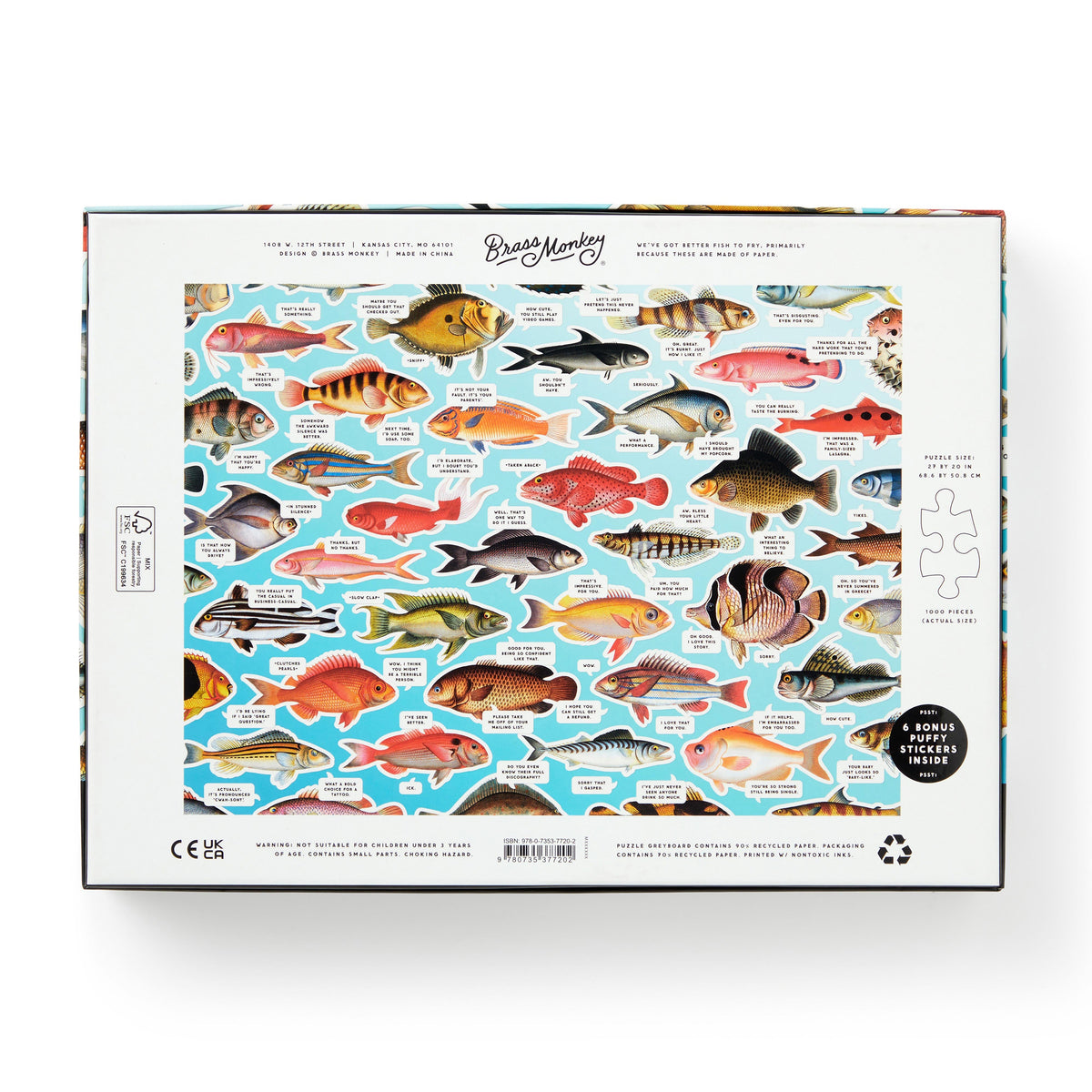 Judgy Fish 1000 Piece Puzzle - 8