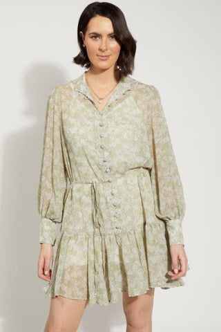 DRAMA THE LABEL Guildford Dress - Thyme