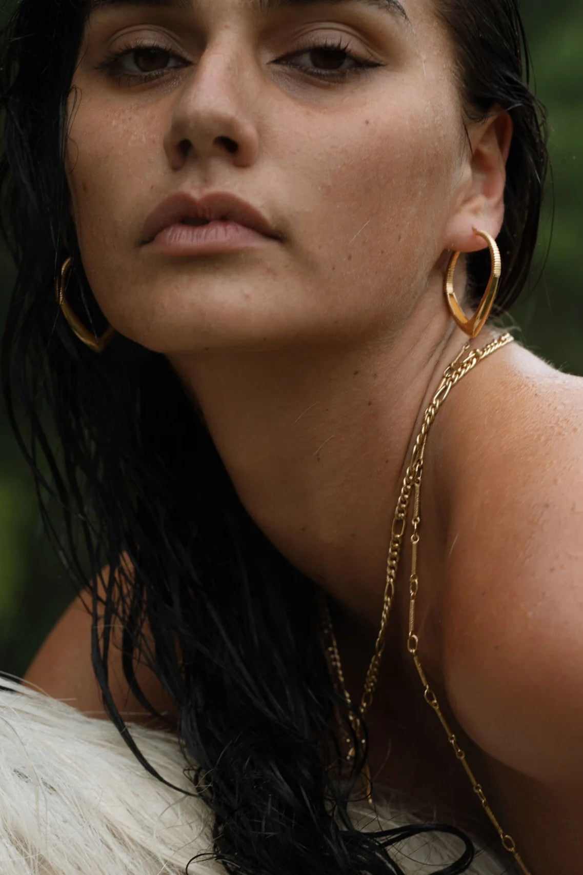 KYOTI Roma Hoops - Magpie Style