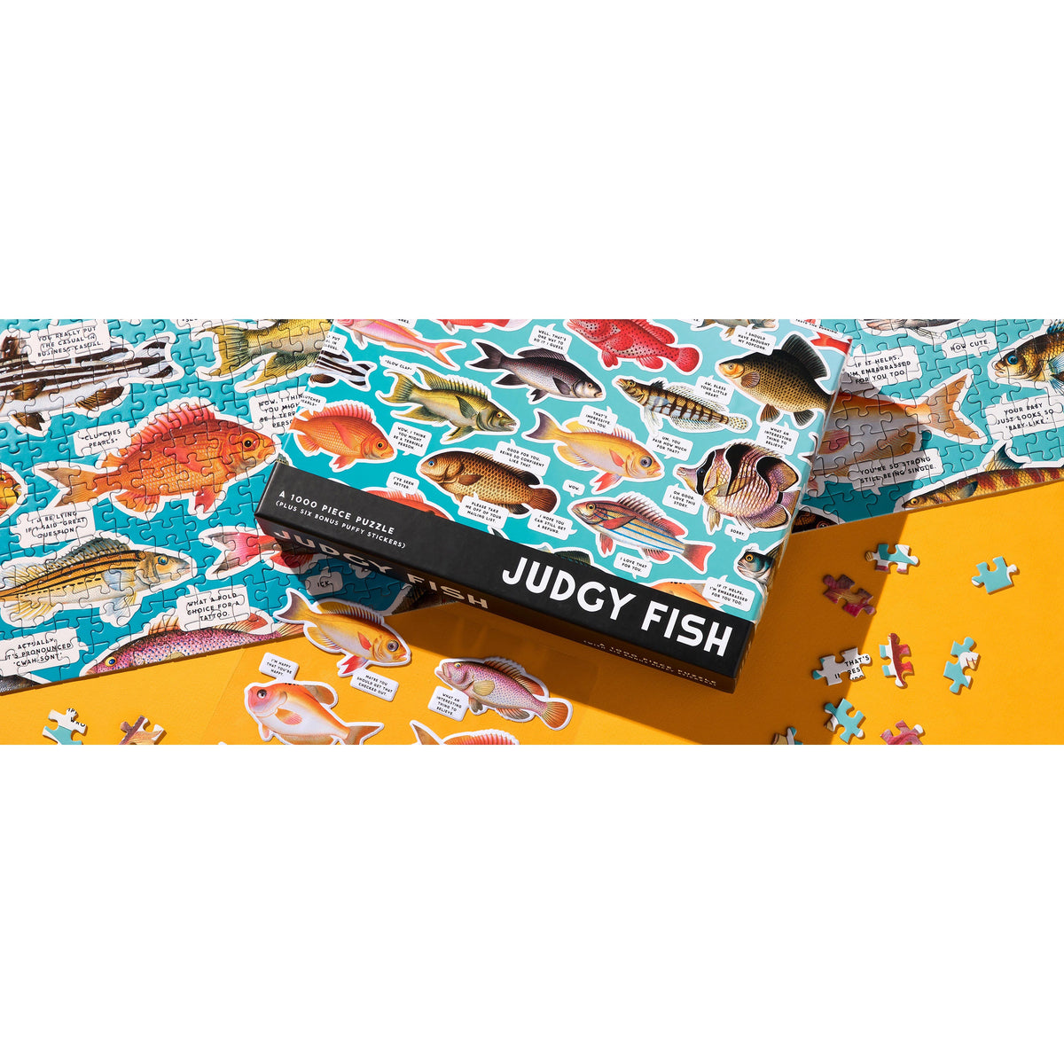 Judgy Fish 1000 Piece Puzzle - 4