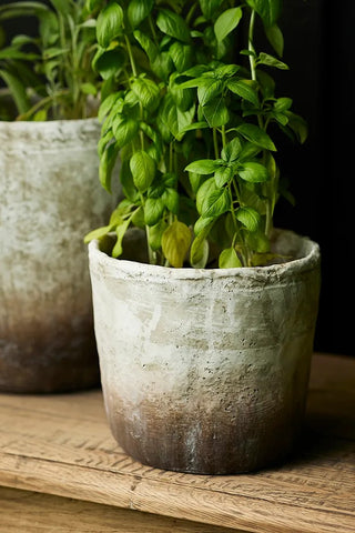 Marron Planter Pot - Large